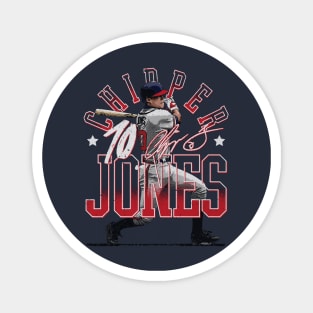 Chipper Jones Atlanta Arch Magnet